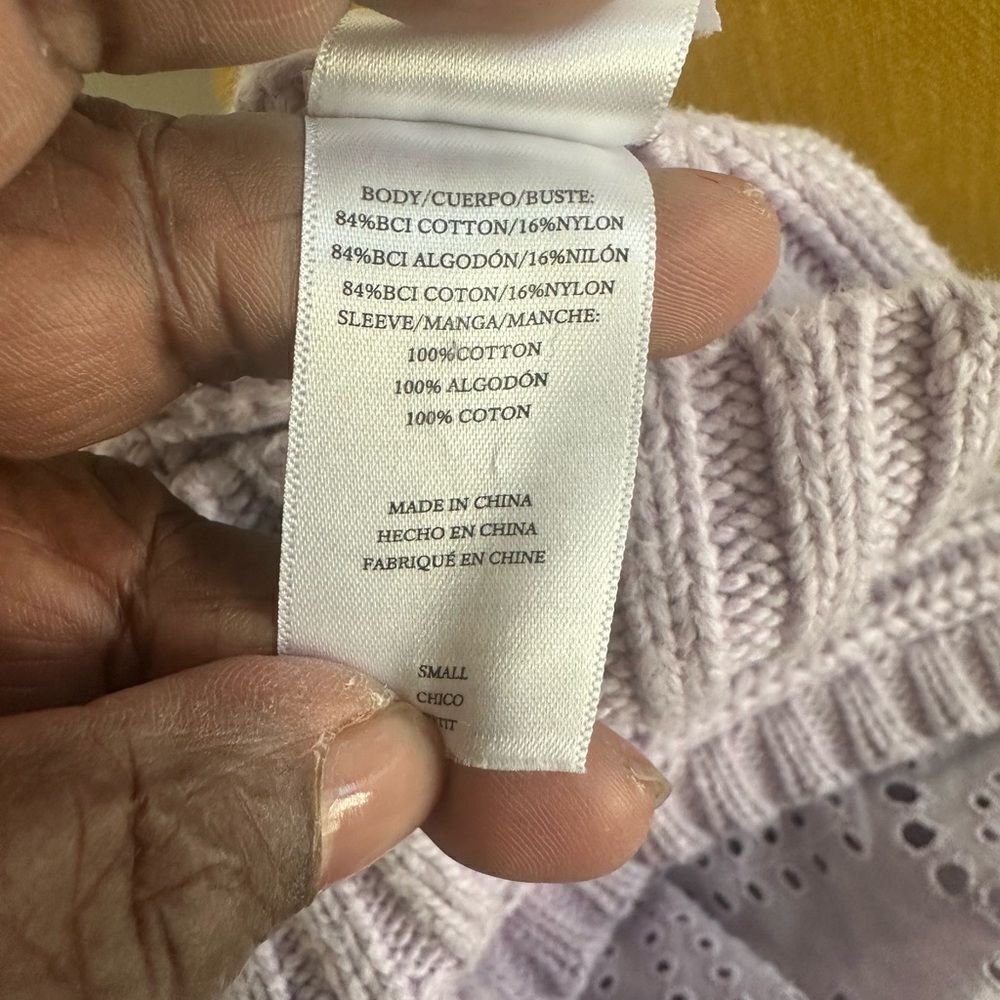 Rails Dhalia Lilac Sweater S - Picture 7 of 7